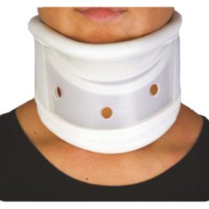 OS7607-White Thomas Cervical Collar With Support for The Jaws