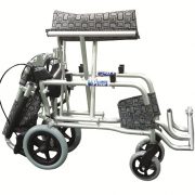 Transit Chair with Silver Frame