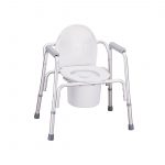 Adjustable Aluminium Commode