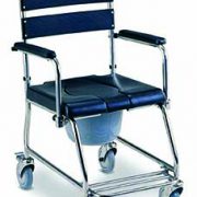 Commode Shower Chair Flip Down Armrest